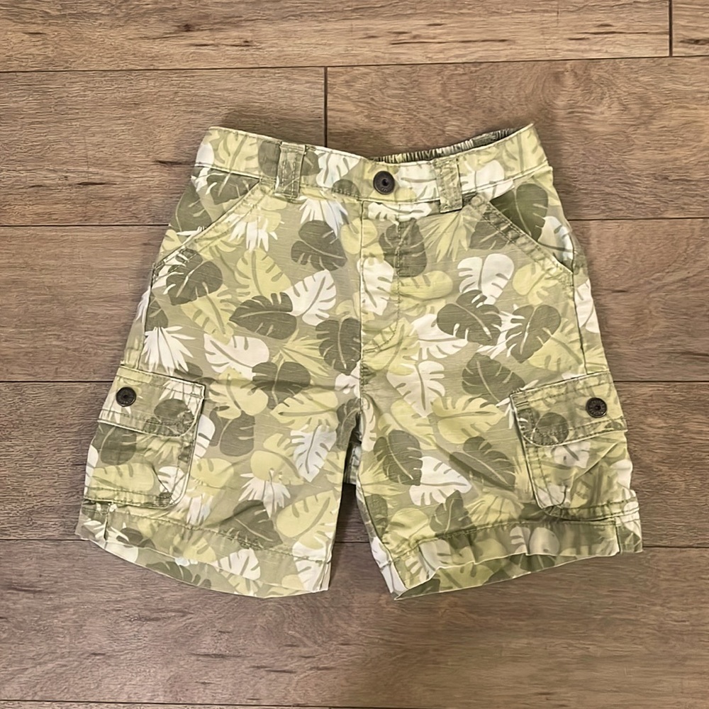 Gymboree Tropical Leaf Shorts